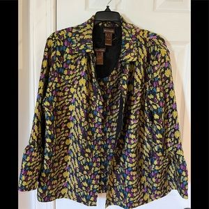 Beautiful two pc Jacket & Top. Size: Large